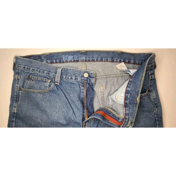 HILFIGER HERITAGE Boot Cut 40/30 Jeans Men's Medium Wash - Picture 5 of 11